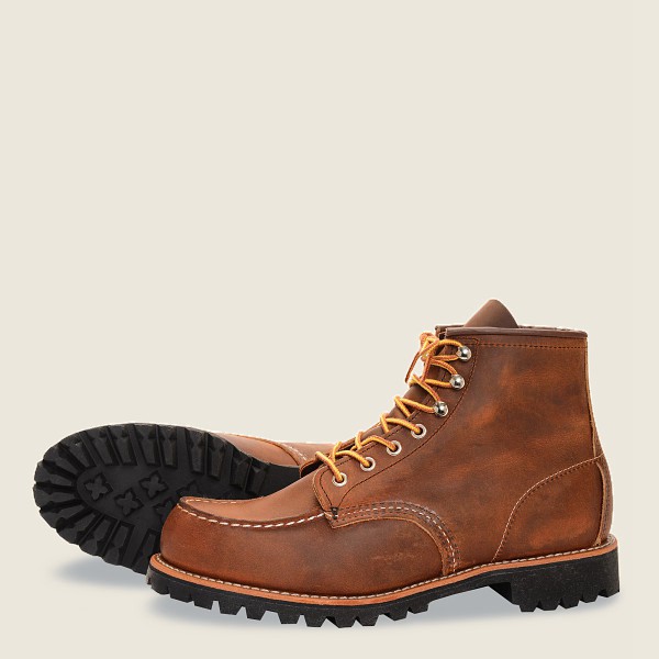 Red Wing Heritage Boots Roughneck - 6-Inchr Rough & Tough Læder - Brune - Herre 2586-LMQJN